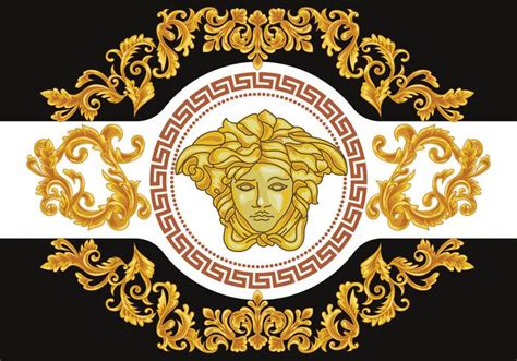 diseños de estenciles estilo versace